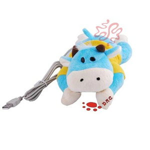 牛 USB ぬいぐるみブレーサーのおもちゃ