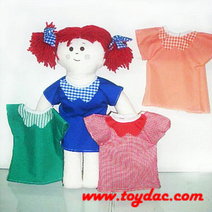 布人形 DIY ドレス服